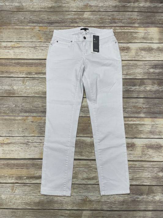 Jeans Cropped By Eileen Fisher In White, Size: 4petite