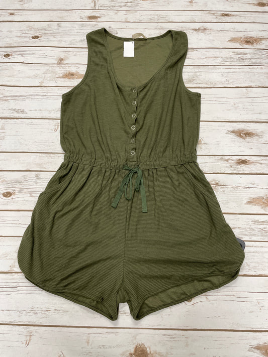 Romper By Cme In Green, Size: L