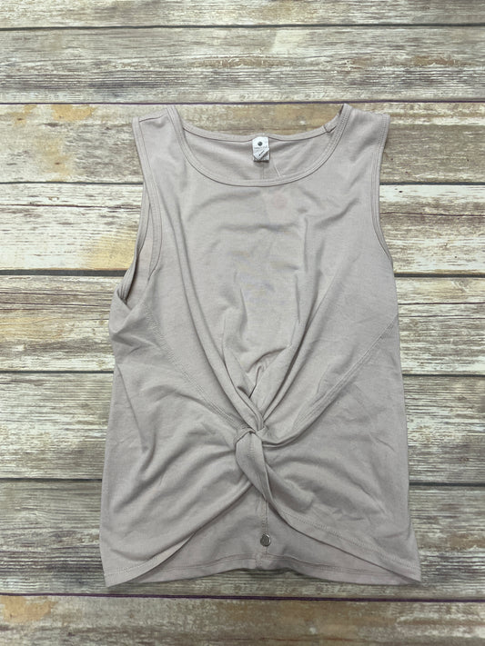 Athletic Tank Top By Yogalicious In Cream, Size: S