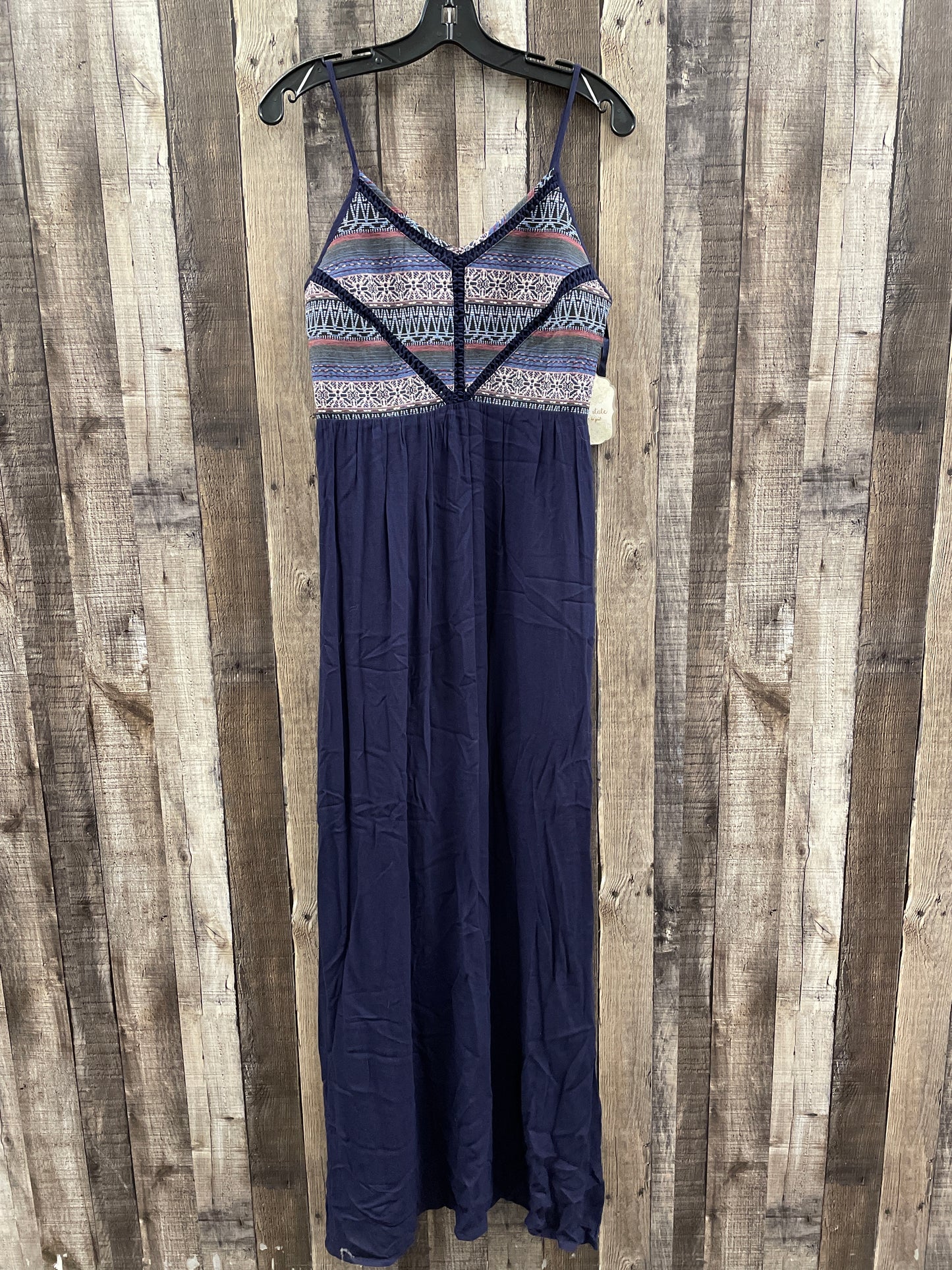 Dress Casual Maxi By Altard State In Navy, Size: M