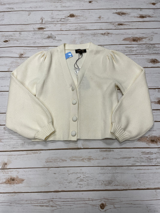 Sweater Cardigan By Truth In Cream, Size: S