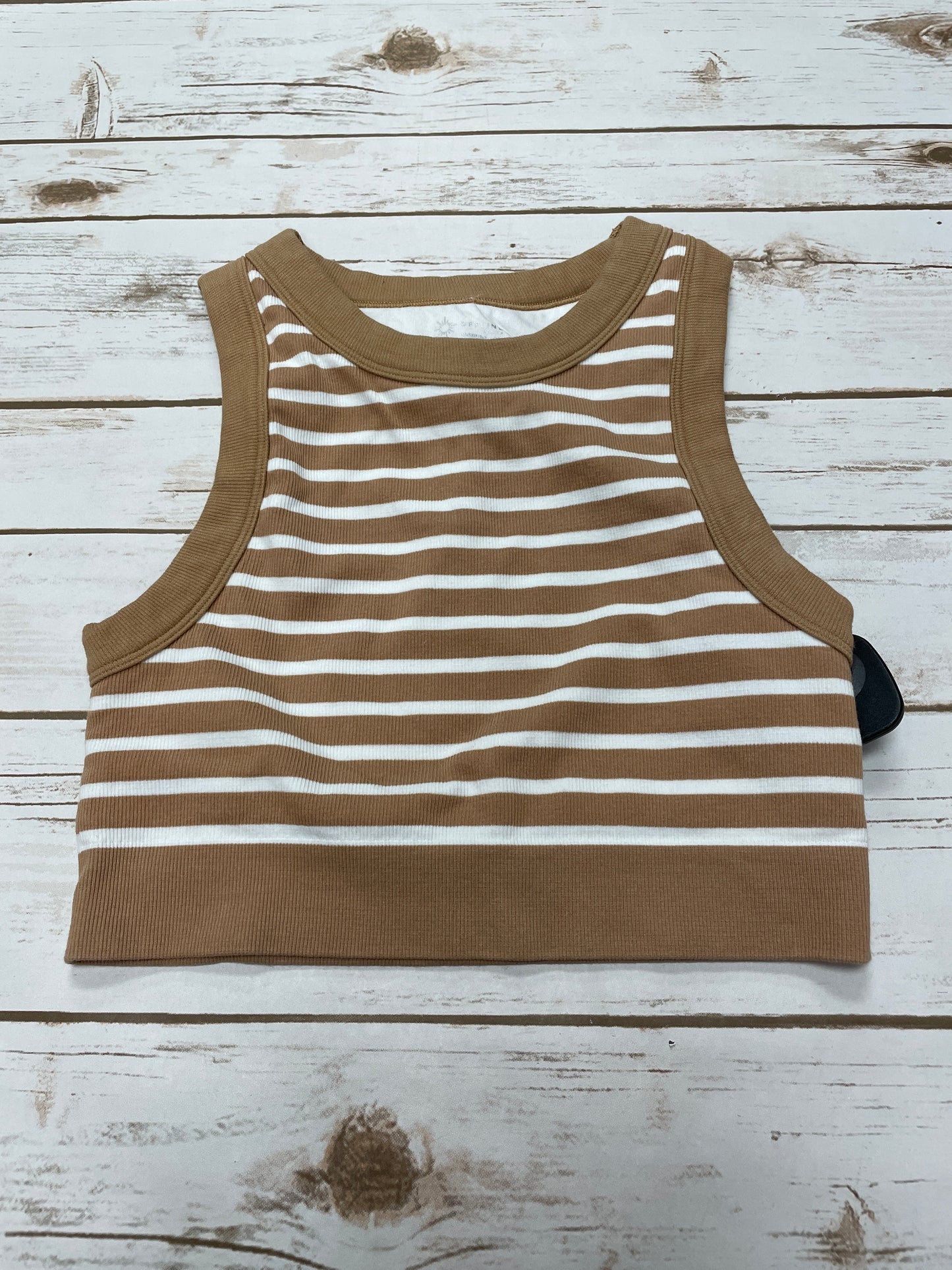 Athletic Tank Top By Aerie In Striped Pattern, Size: S