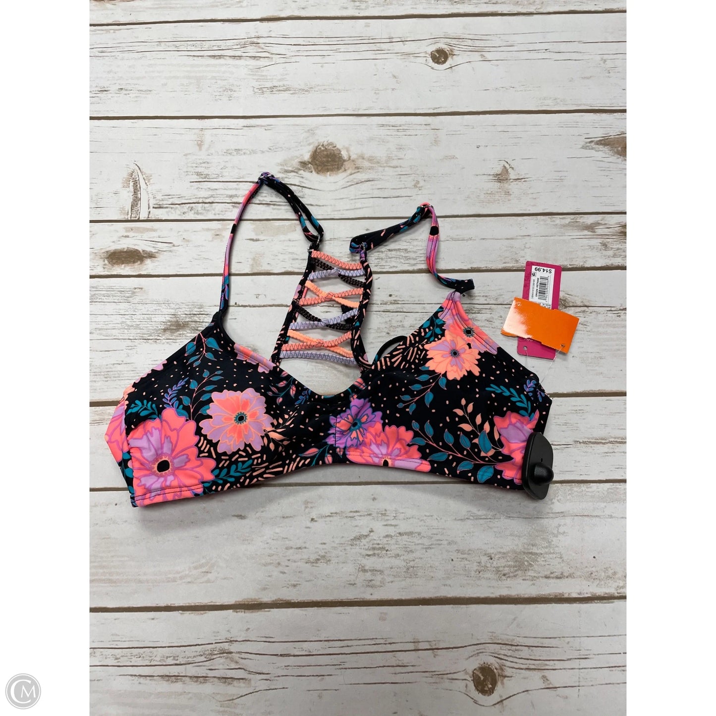 Swimsuit Bottom By Cupshe In Striped Pattern, Size: M