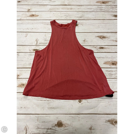 Top Sleeveless By Silence And Noise In Pink, Size: M