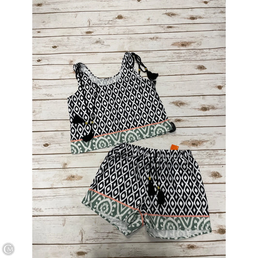 Shorts Set By Cmf In Black & White, Size: M