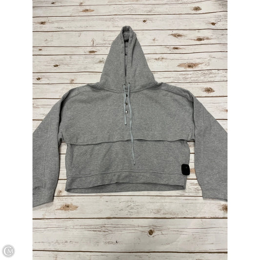 Sweatshirt Hoodie By Daily Practice By Anthropologie In Grey, Size: M