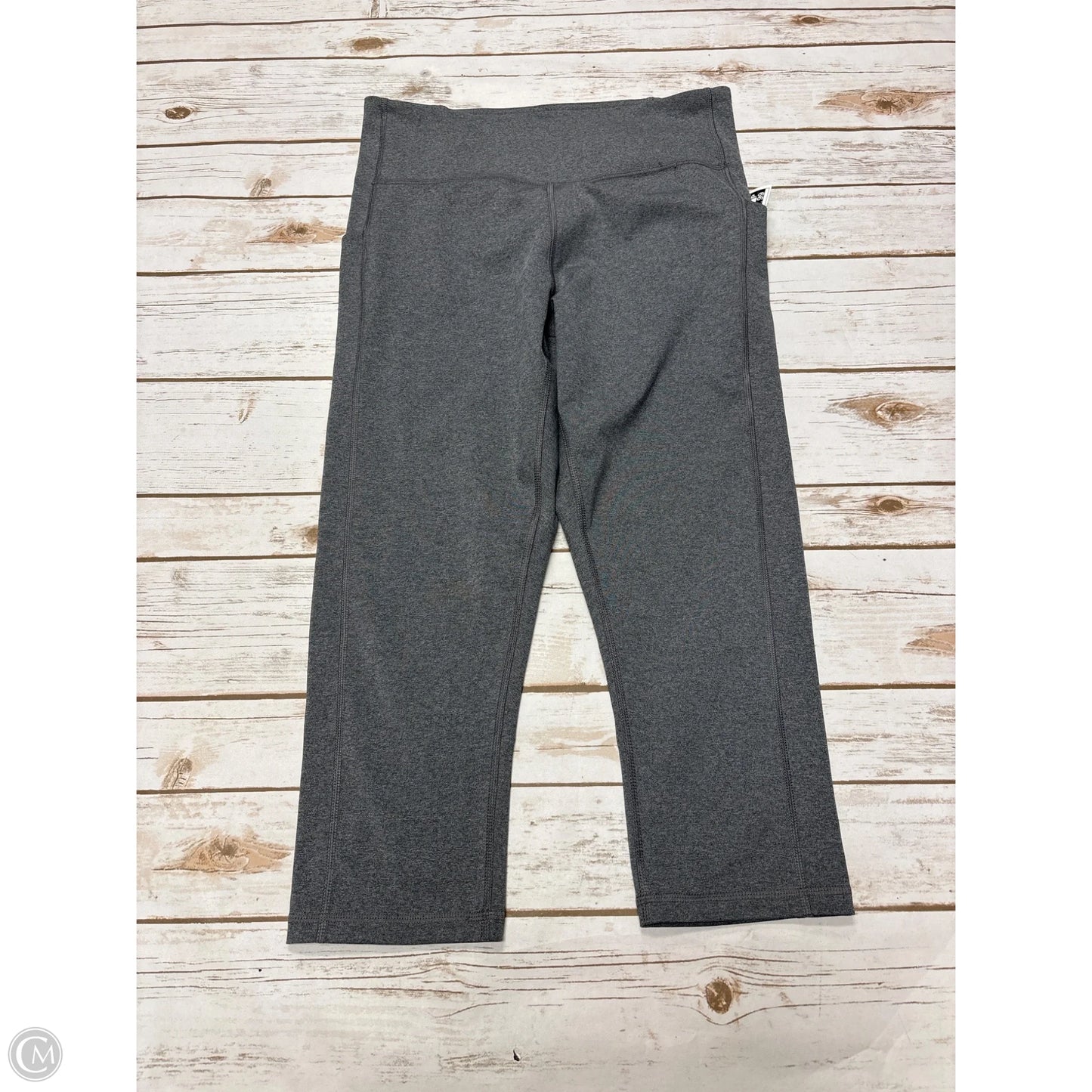 Athletic Leggings Capris By Tek Gear In Grey, Size: Xl