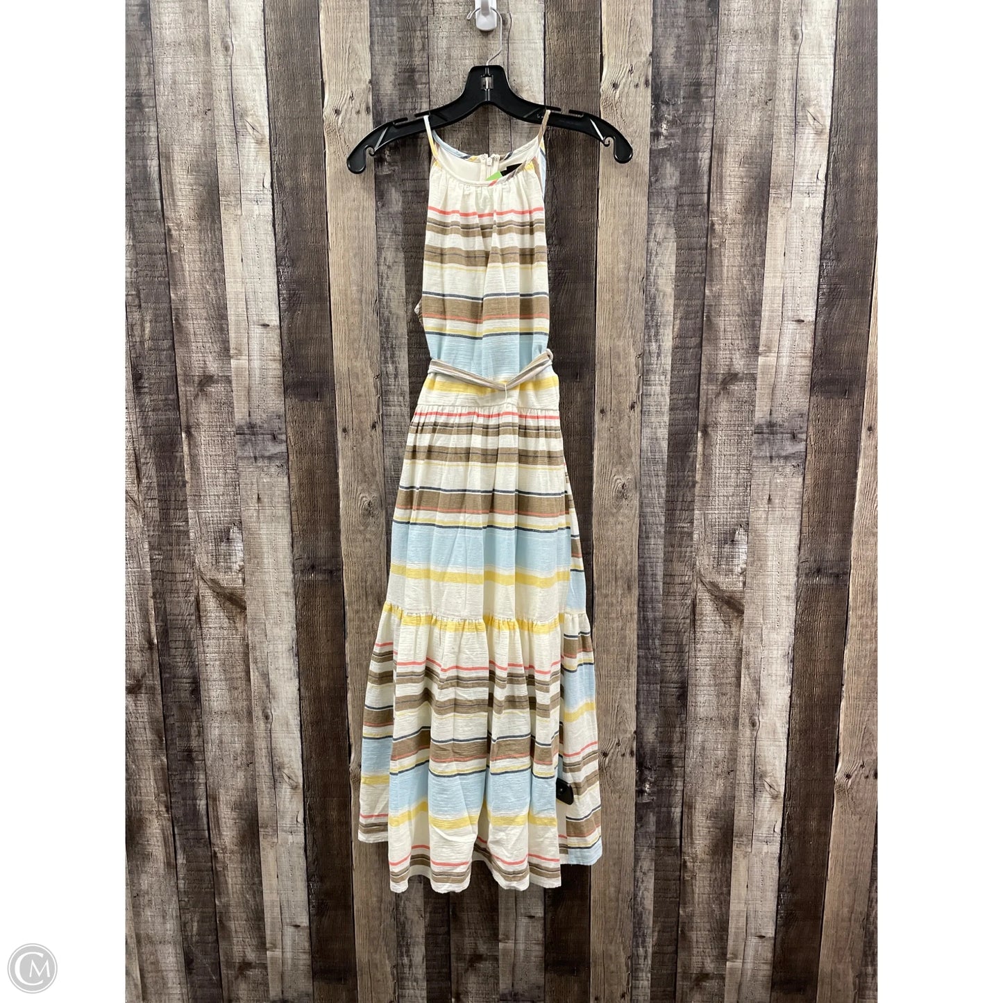 Dress Casual Maxi By Dkny In Striped Pattern, Size: Xs