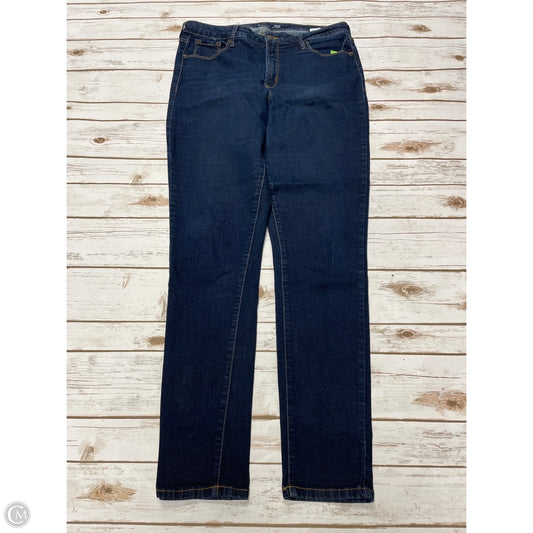 Jeans Skinny By Old Navy In Blue Denim, Size: 16