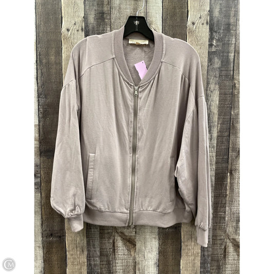 Jacket Other By Lovestitch In Taupe, Size: M