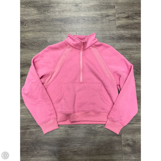 Sweatshirt Collar By Cme In Pink, Size: Xl