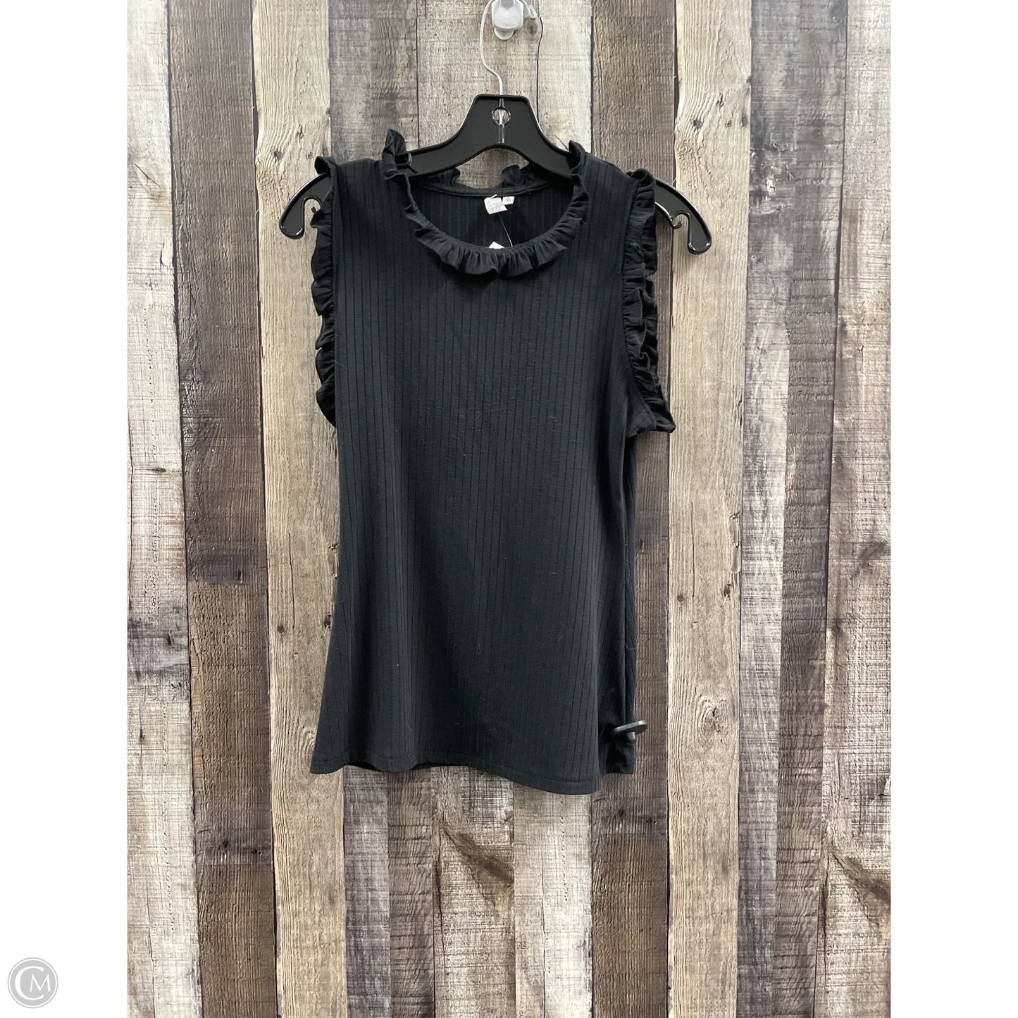 Top Sleeveless By Hayden La In Black, Size: S