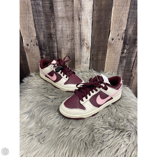 Shoes Athletic By Nike In Maroon, Size: 7