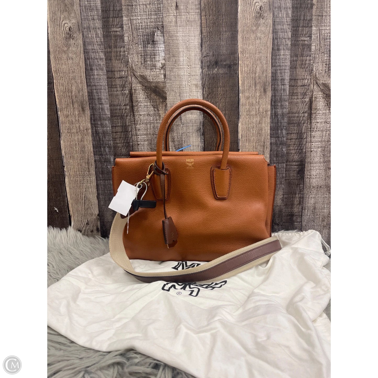 Handbag Luxury Designer By Mcm, Size: Medium