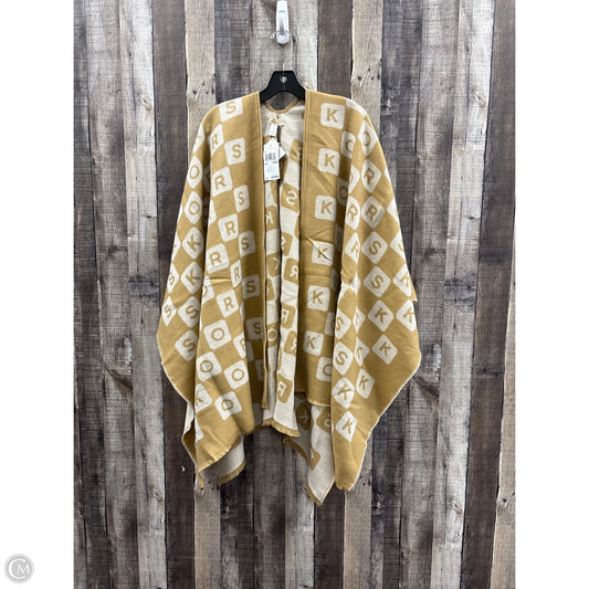 Shawl Designer By Michael Kors In Tan