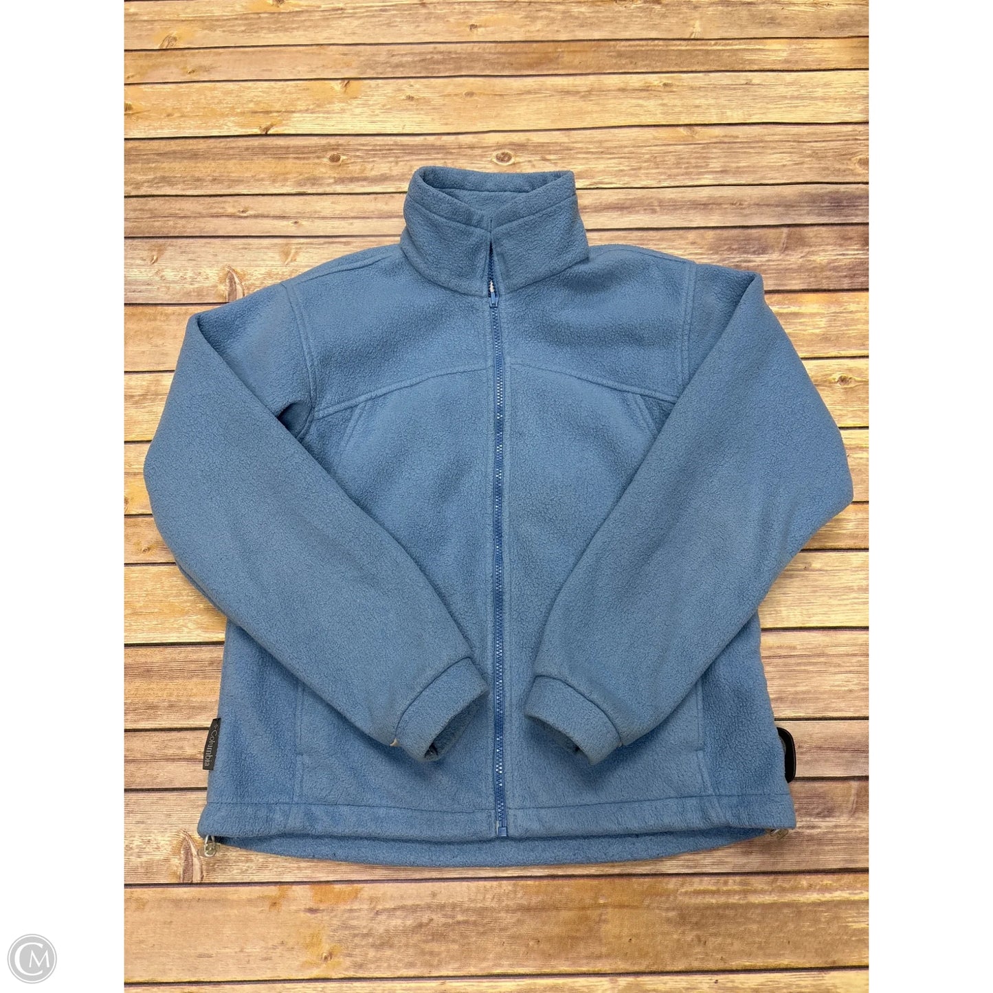 Jacket Fleece By Columbia In Blue, Size: M