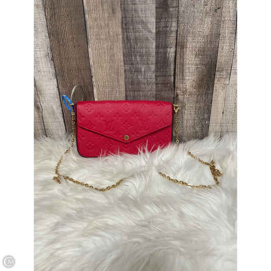 Crossbody Luxury Designer By Louis Vuitton, Size: Small