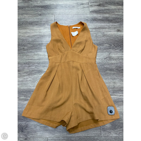 Romper By Lush In Bronze, Size: M
