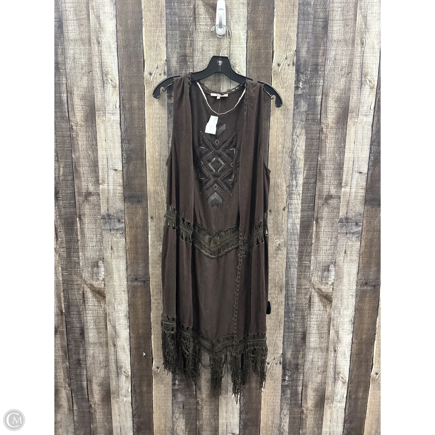 Vest Other By Miss Me In Silver, Size: S