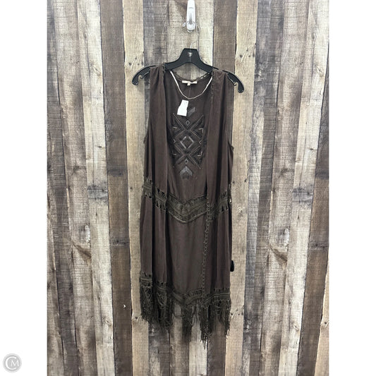 Vest Other By Miss Me In Silver, Size: S