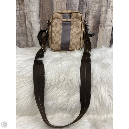 Crossbody Designer By Coach, Size: Medium