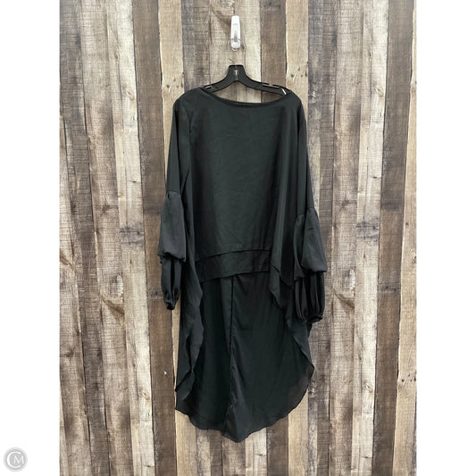 Tunic Long Sleeve By Prettygarden In Black, Size: Xl
