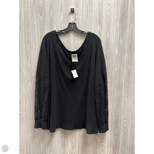 Sweater By Vocal In Black, Size: Xl