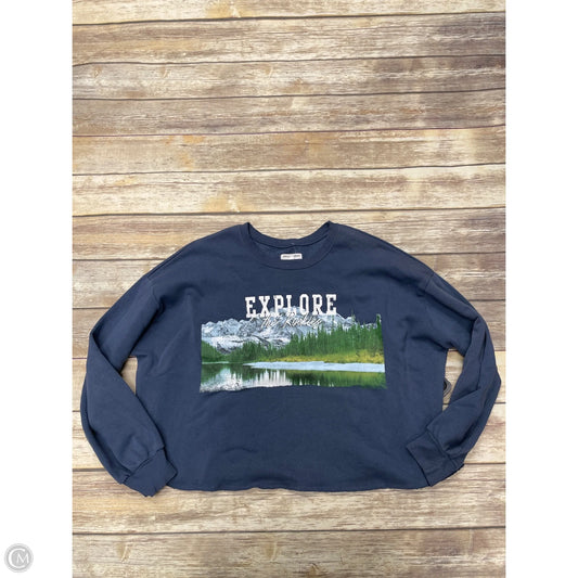Sweatshirt Crewneck By Grayson Threads In Blue, Size: Xxl