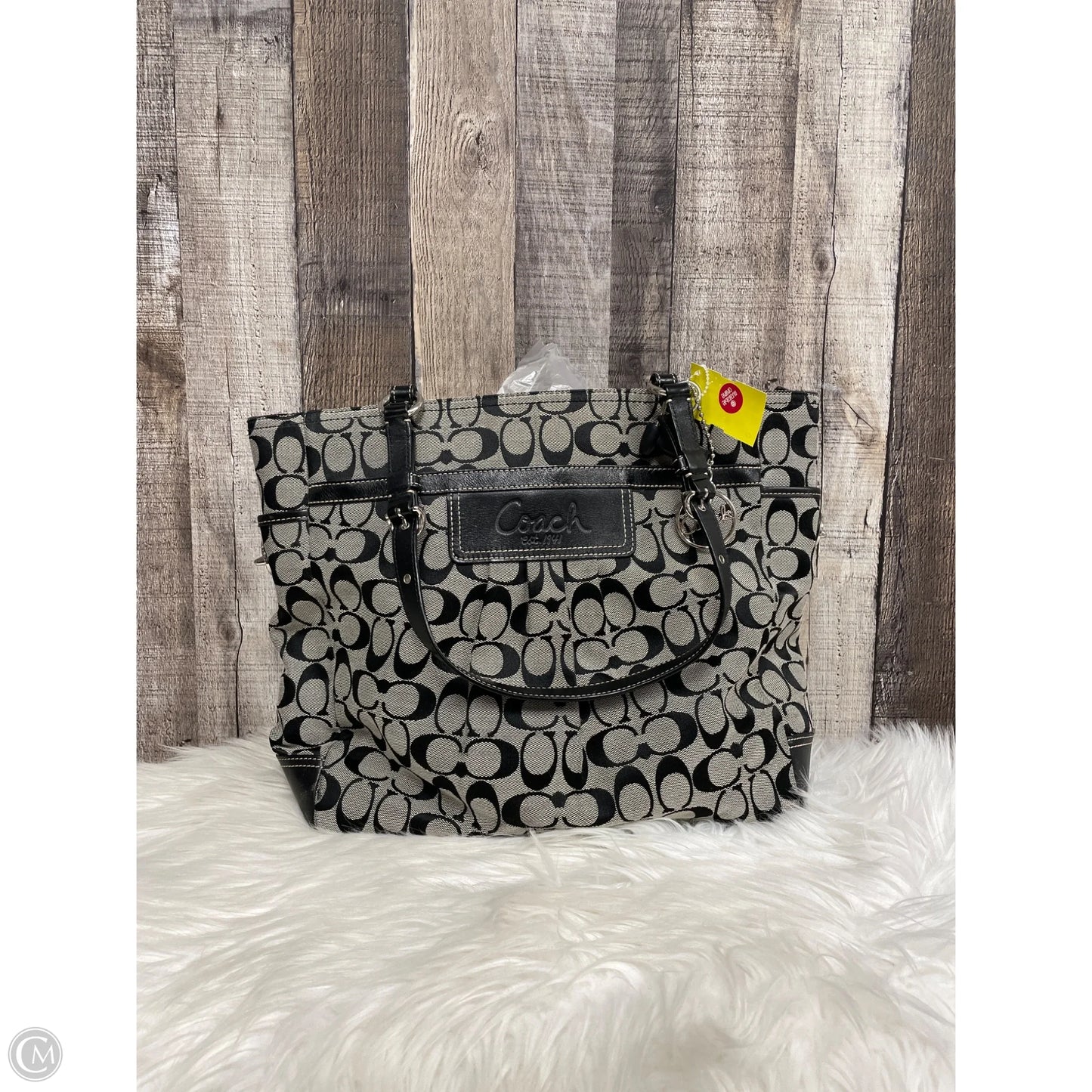 Handbag Designer By Coach, Size: Medium