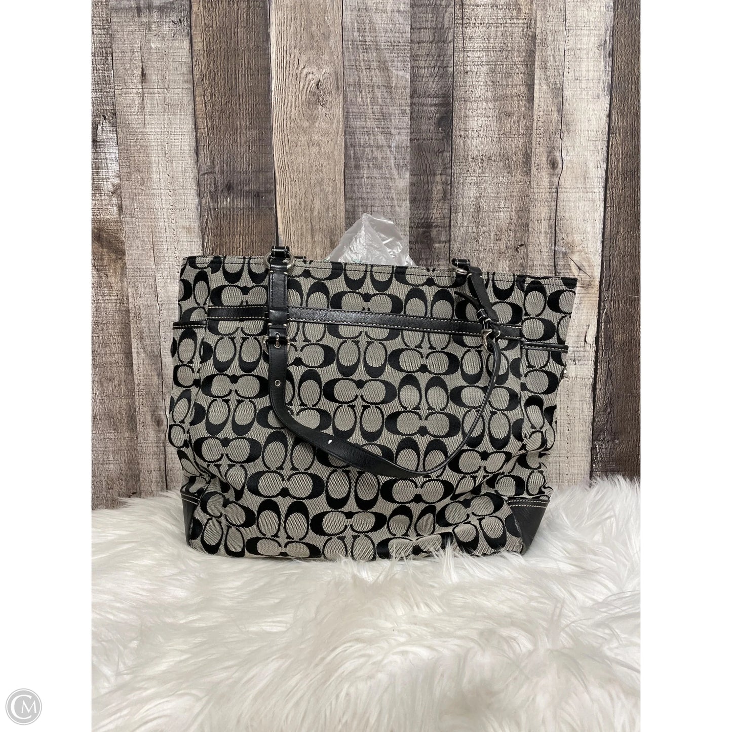 Handbag Designer By Coach, Size: Medium