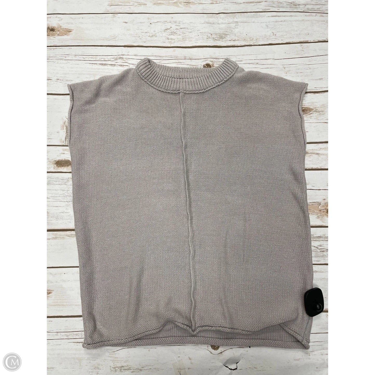 Top Sleeveless By Cmf In Grey, Size: S