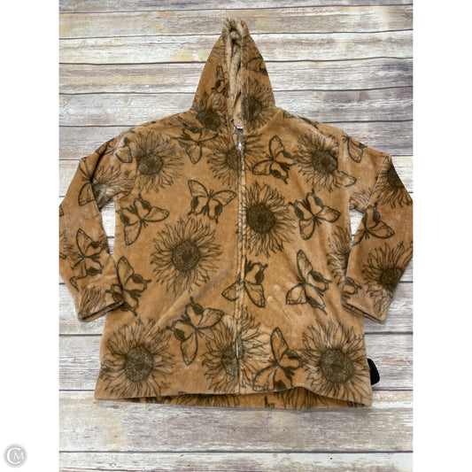 Jacket Fleece By Mighty Fine In Orange, Size: M
