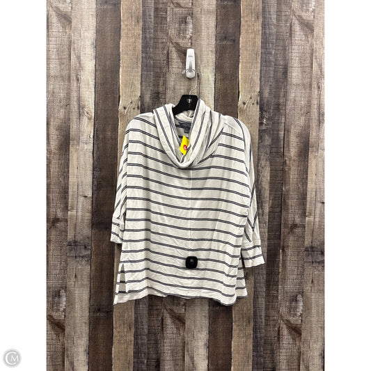 Top 3/4 Sleeve By Market & Spruce In Striped Pattern, Size: M