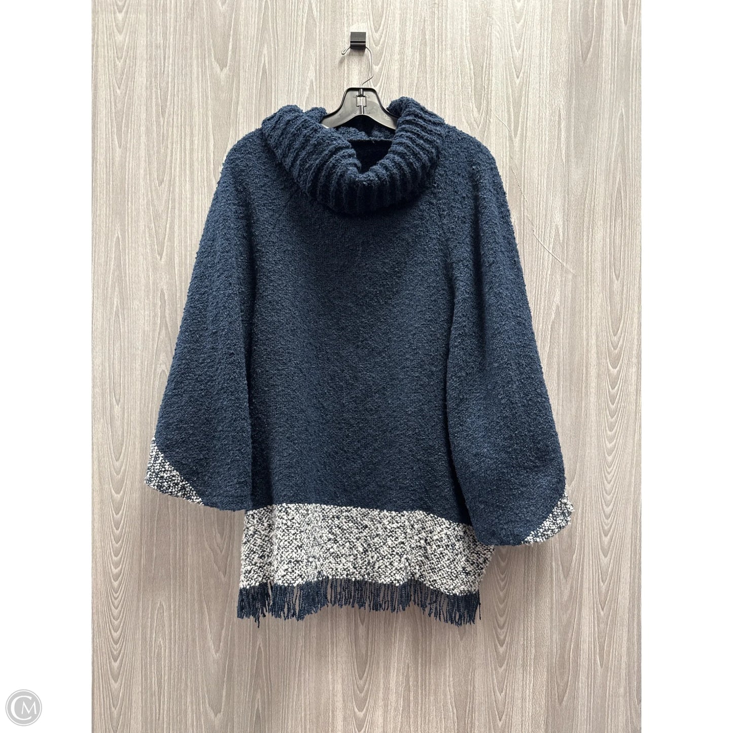 Sweater By Cme In Blue, Size: Osfm