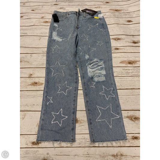 Jeans Straight By Cme In Blue Denim, Size: 8