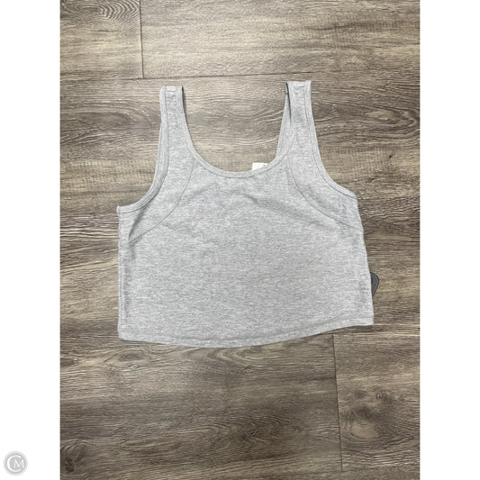 Athletic Tank Top By Flx In Grey, Size: Xs