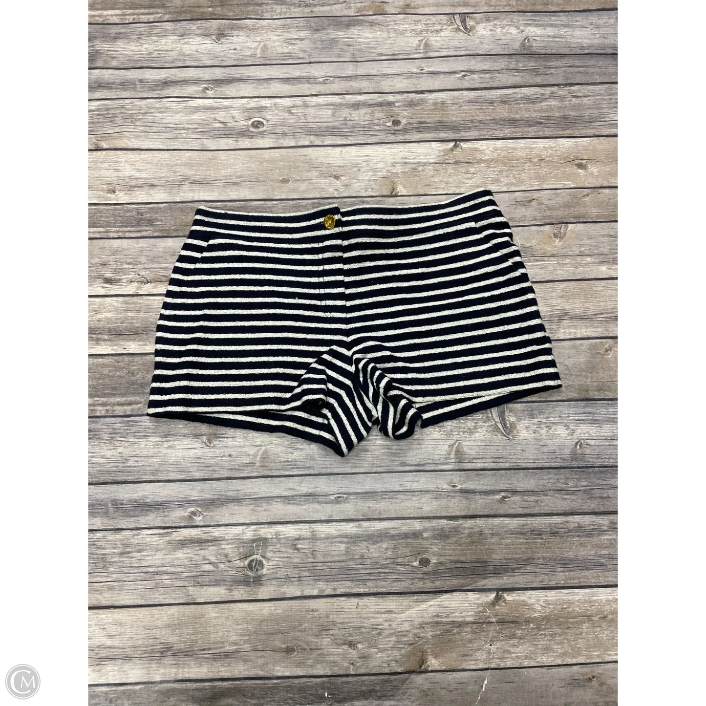 Shorts Designer By Tory Burch In Striped Pattern, Size: Xs
