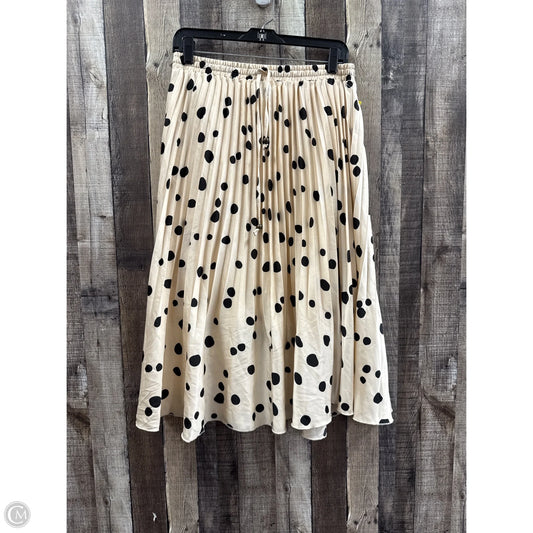 Skirt Midi By Indigo Rose In Polkadot Pattern, Size: L