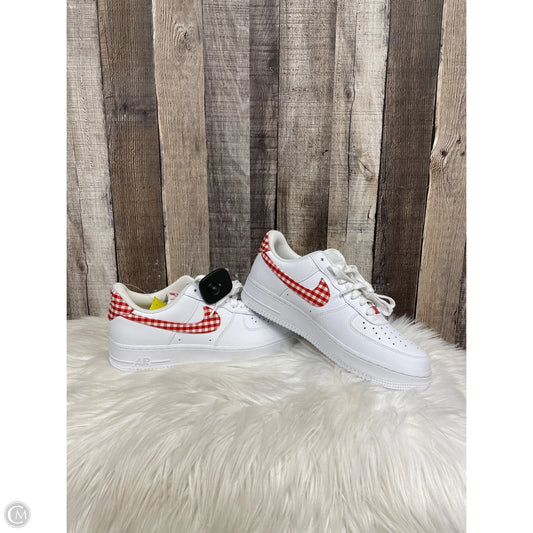 Shoes Athletic By Nike In Red & White, Size: 9.5