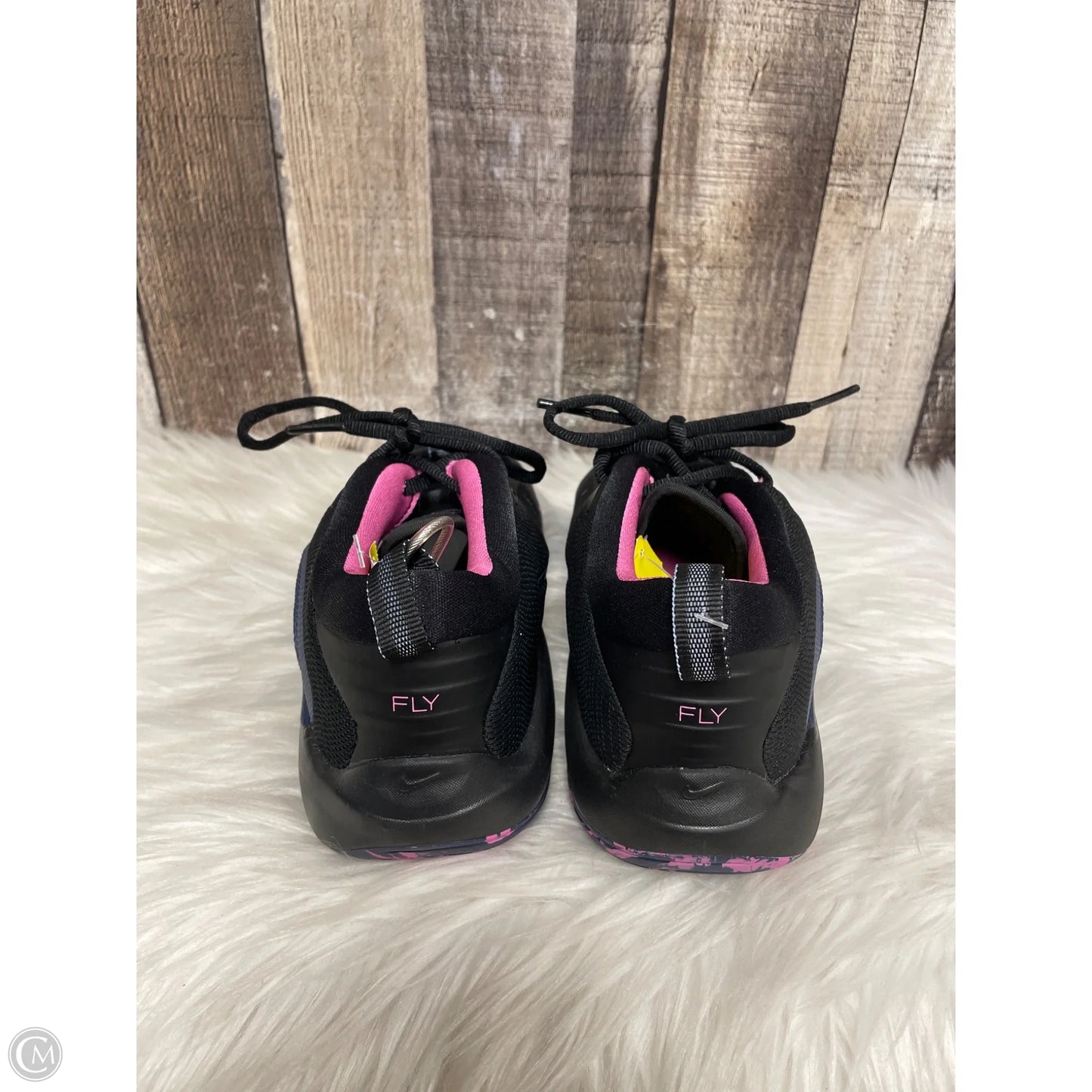 Shoes Athletic By Nike In Black & Pink, Size: 6.5