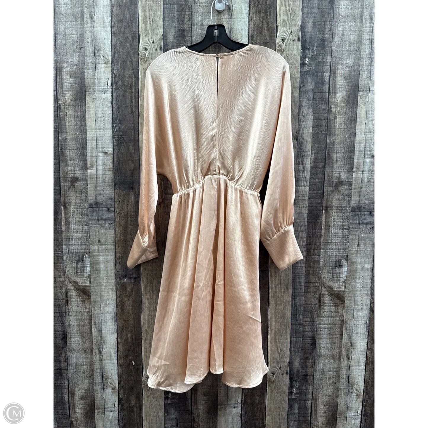 Dress Party Midi By Sugar Lips In Rose Gold, Size: M