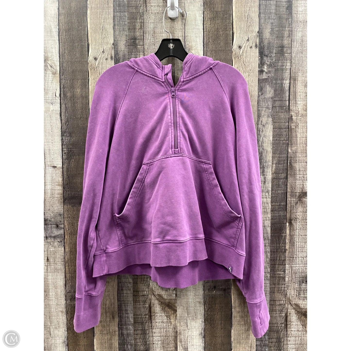 Sweatshirt Hoodie By Joy Lab In Purple, Size: L
