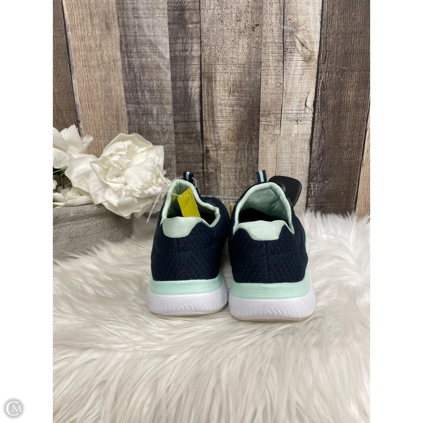 Shoes Athletic By Skechers In Navy, Size: 7