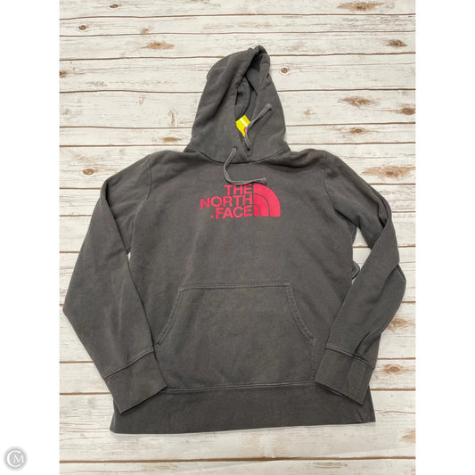 Sweatshirt Hoodie By The North Face In Grey, Size: L