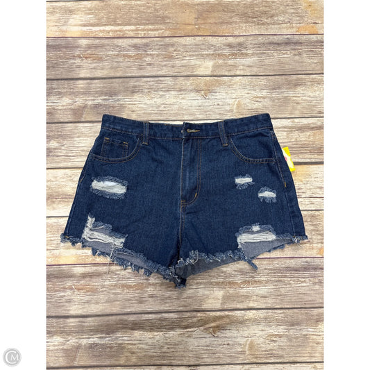 Shorts By Shein In Blue Denim
