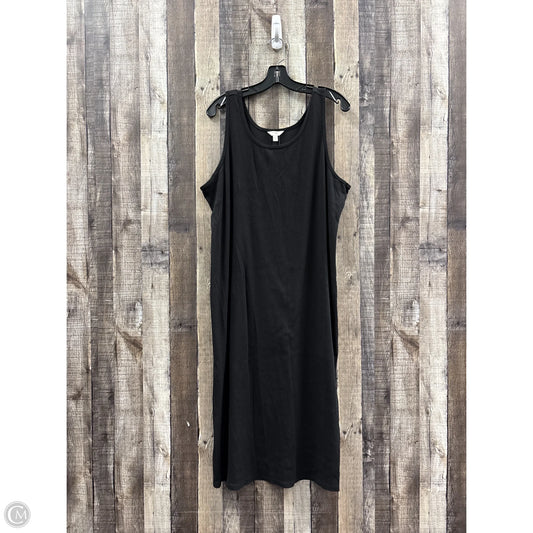 Dress Casual Maxi By Terra & Sky In Black, Size: 1x