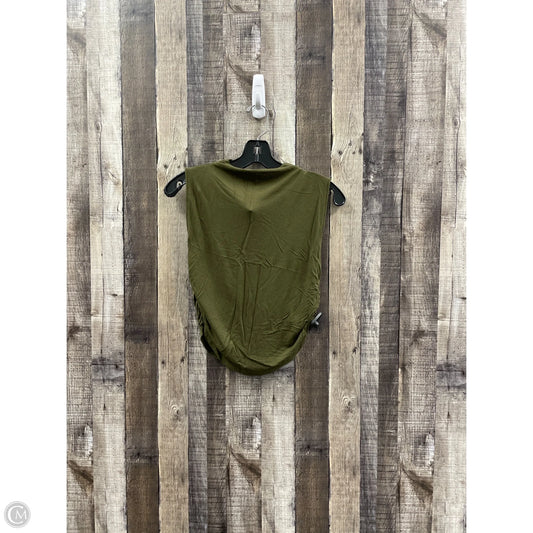 Top Sleeveless By Old Navy In Green, Size: S