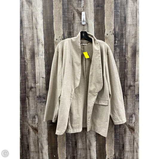 Blazer By Maurices In Tan, Size: 2x
