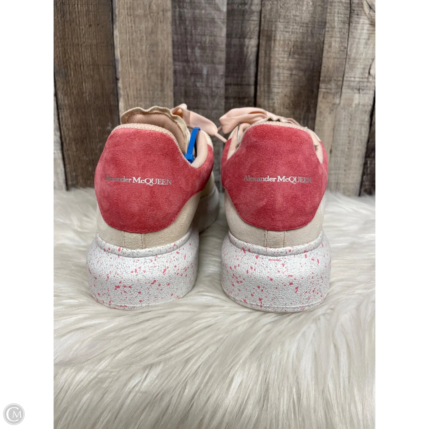 Shoes Luxury Designer By Alexander Mcqueen In Pink, Size: 10.5