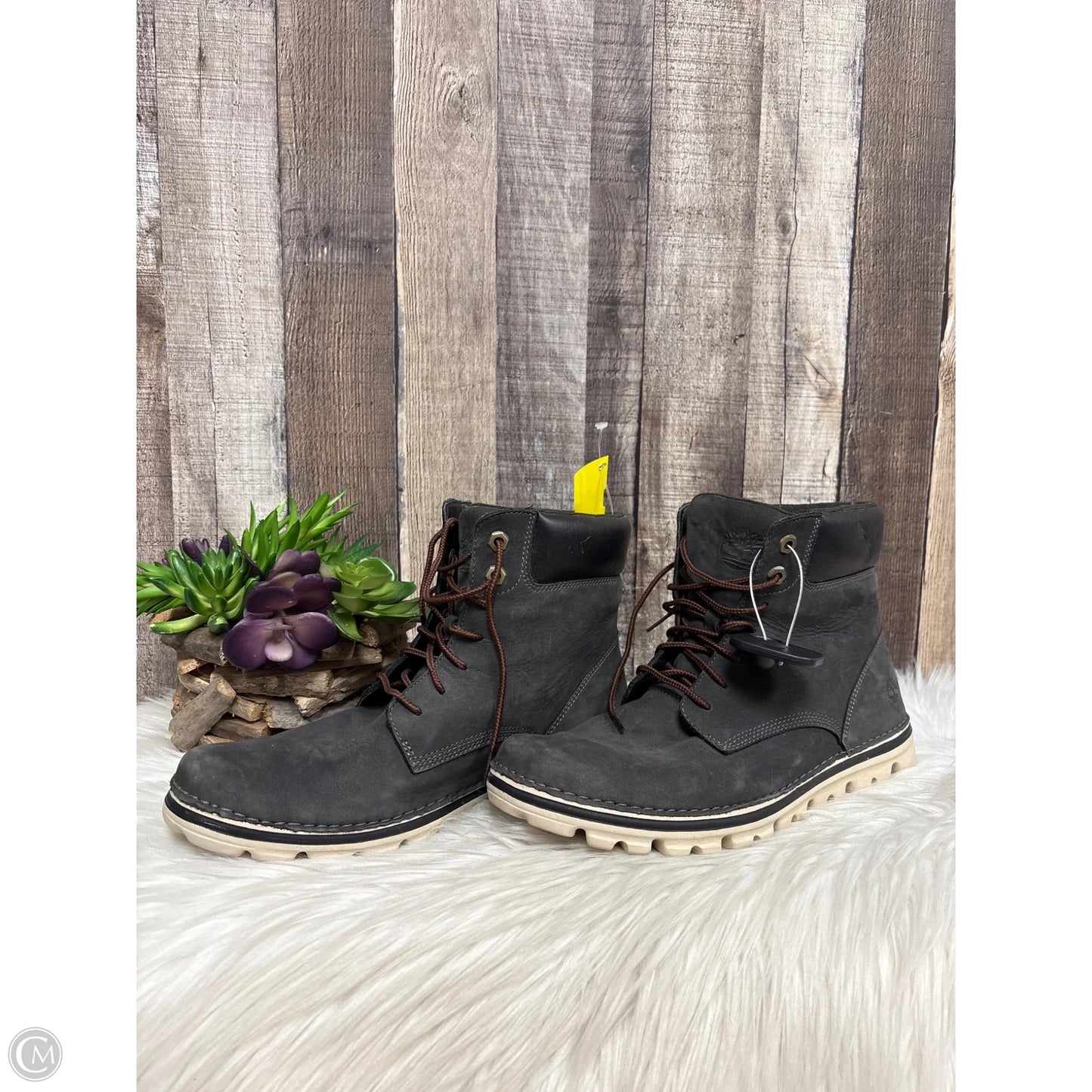 Boots Ankle Flats By Timberland In Black, Size: 10